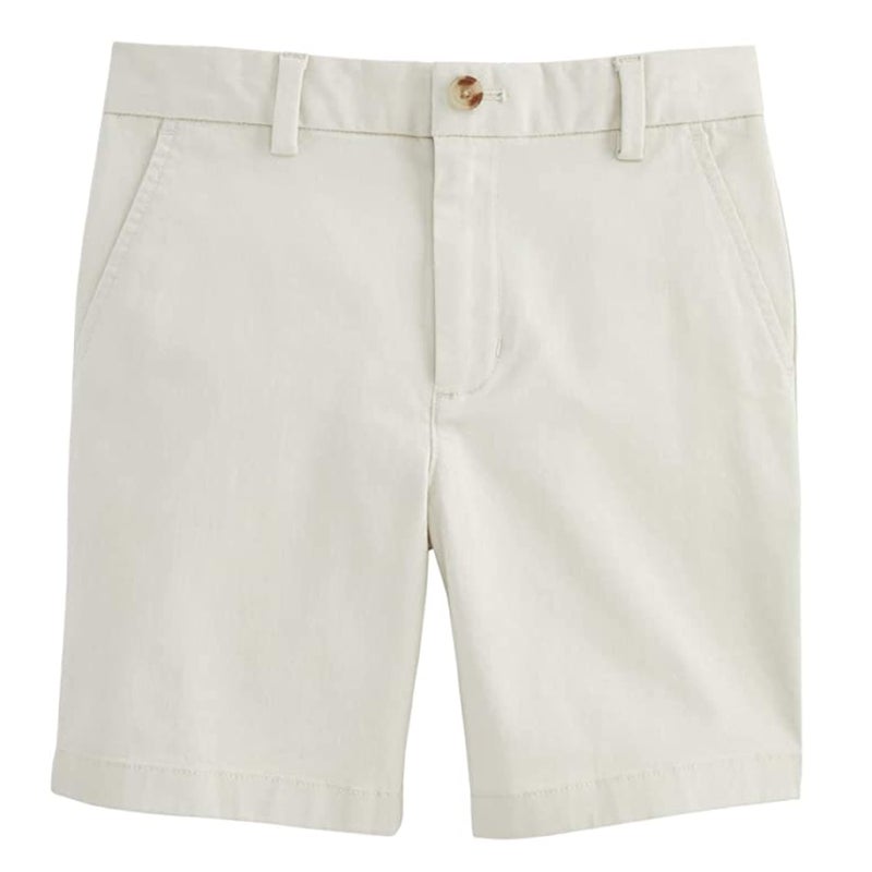 vineyard vines Boys' Breaker Shorts, Stone, 14 - Image 1